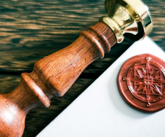 Wax Seal Stamp - Compass