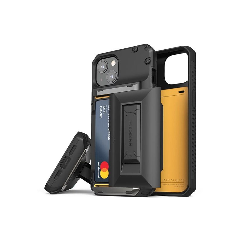 VRS Design | iPhone 13 Damda G-Hybrid 支架手機殼 - 正黑 - 手機殼/手機套 - 其他材質 黑色