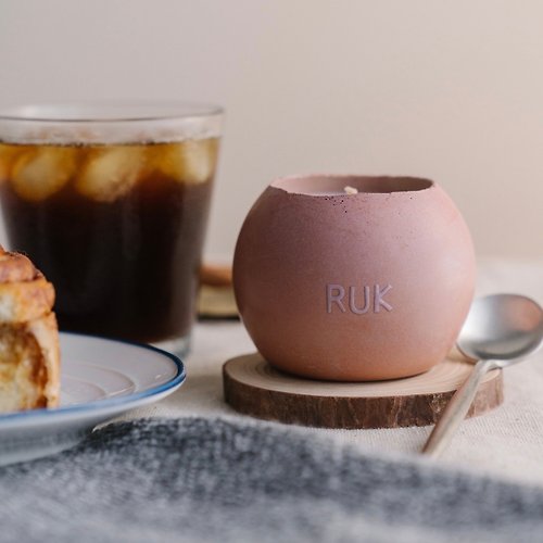 如是手作 RUK handicraft NO.15 Sweet Cinnamon 甜甜卷卷-乾燥玫瑰粉