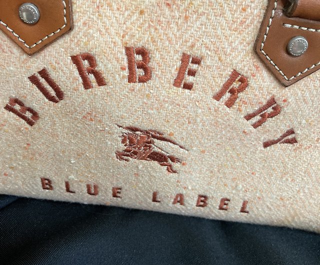 Vintage Burberry Blue Label Bag - For Sale on 1stDibs  burberry of london blue  label purse, burberry tags for sale, vintage burberrys tag