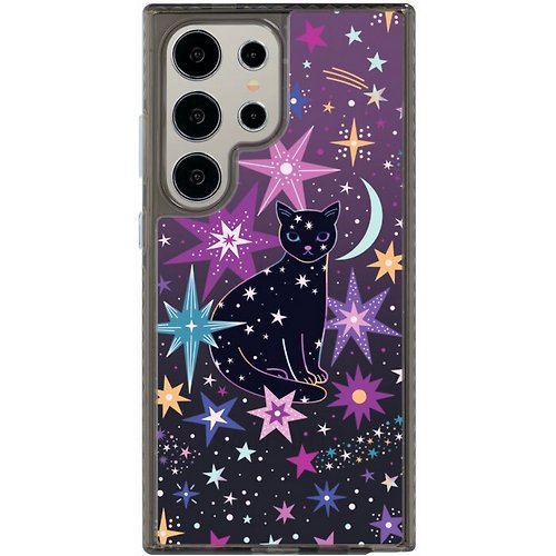 The Hood Pinkoi 旗艦店 Cosmic Cat iPhone 15 三星S24 氣墊防摔/標準防摔/鏡面手機殼