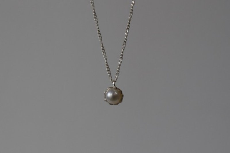 Pearl Necklace - Necklaces - Other Metals 