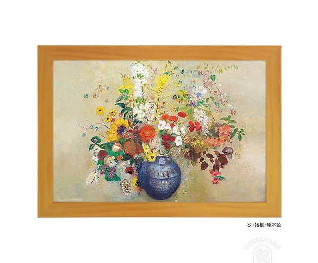 30%OFFオディロン・ルドン、【青い花瓶の花】、希少画集画より、状態良好 絵画