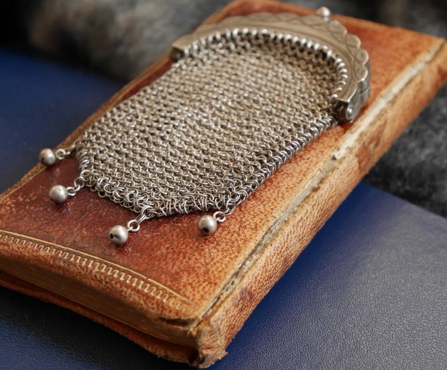 シャトレーン　シャトレーヌ　アンティーク　シルバー　スターリング　手鏡　フォブ シャトレーン シャトレーヌ アンティーク シルバー スターリング