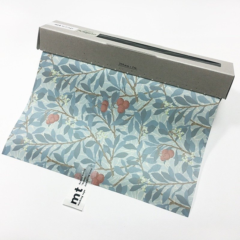 mt Wrap 自黏式和紙包裝紙 x William Morris【Arbutus  (MTWRAP36)】 - 包裝材料 - 紙 多色