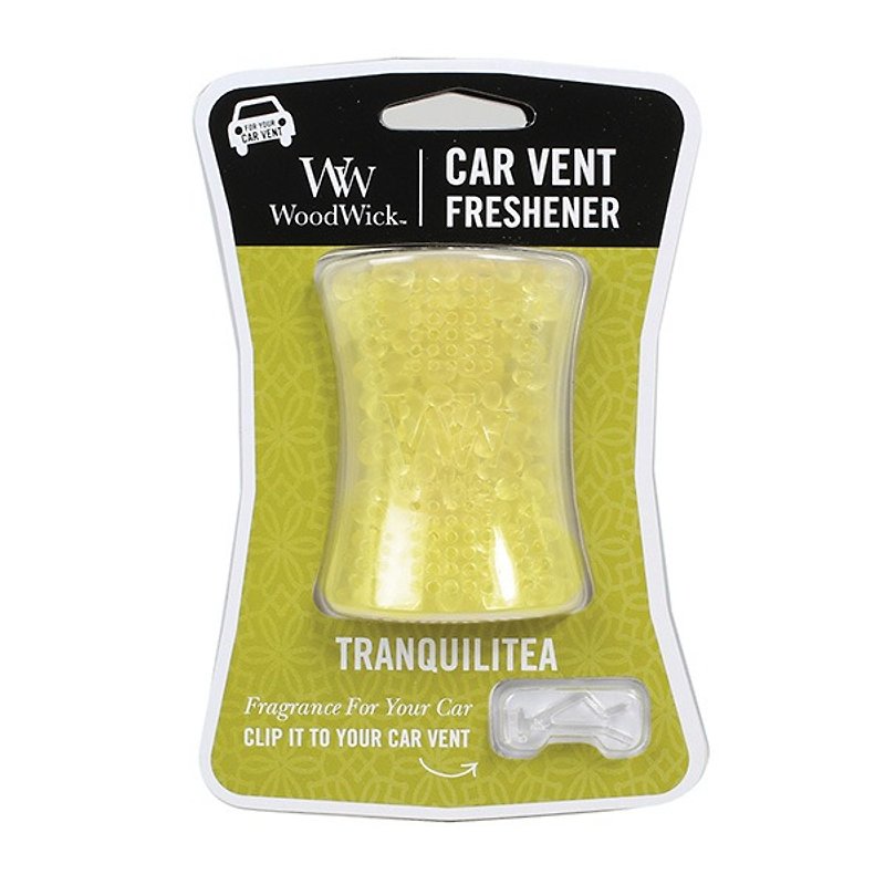 【VIVAWANG]車の古典の香り（静かな時間）。車の芳香消臭剤、新たなシトラスジャスミン緑茶は、米国がWoodWickをインポートします。 - アロマ・線香 - その他の素材 