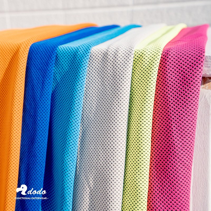 Technical fiber functional ice towel - Handkerchiefs & Pocket Squares - Other Man-Made Fibers Multicolor
