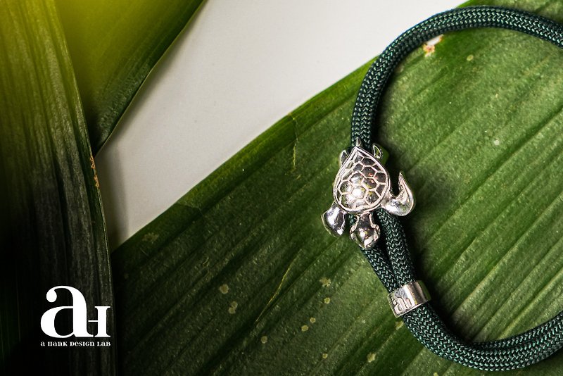 | Customized | Tropical Ocean Bracelet Series - Sea Turtle (8 colors of ropes)) - สร้อยข้อมือ - โลหะ 