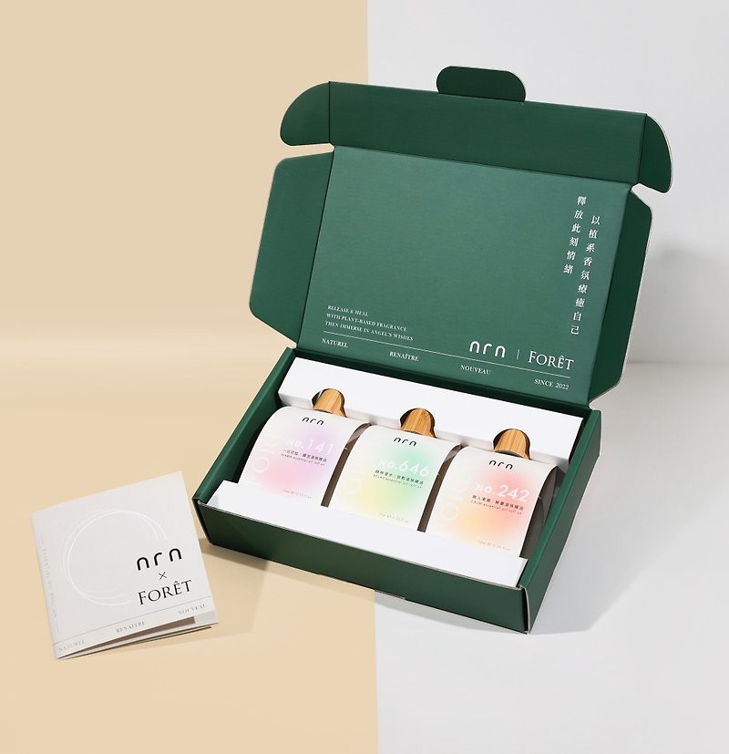 [Mother’s Day Gift Recommendation] Forêt Roll-on Essential Oil | NRN Forest Healing Gift Box | Fast Shipping - น้ำหอม - น้ำมันหอม 