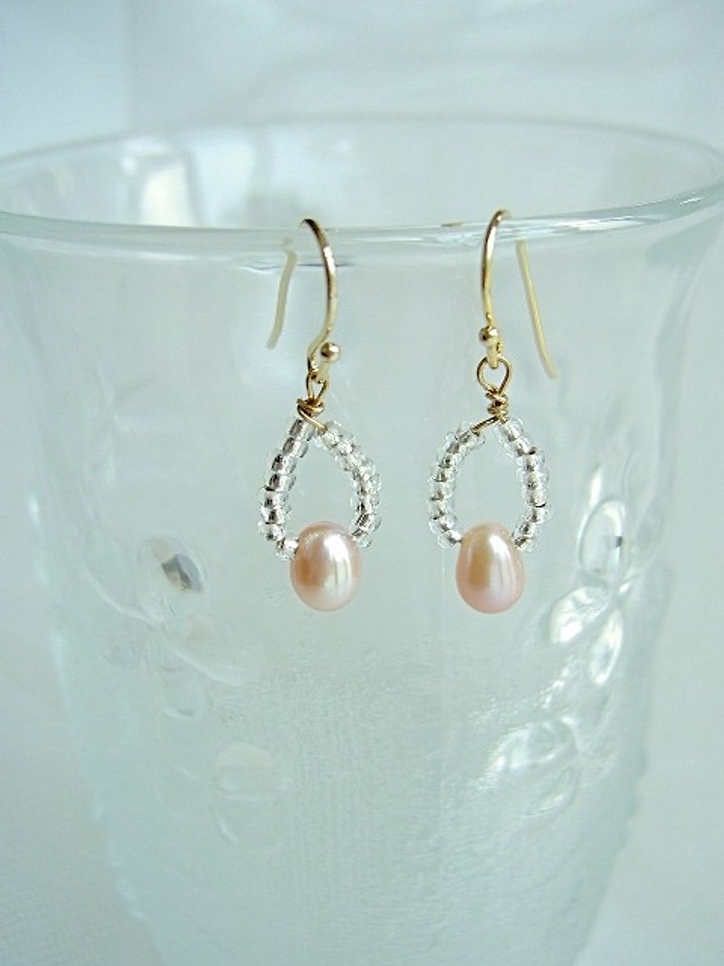 Drop pearl earrings - Earrings & Clip-ons - Gemstone White