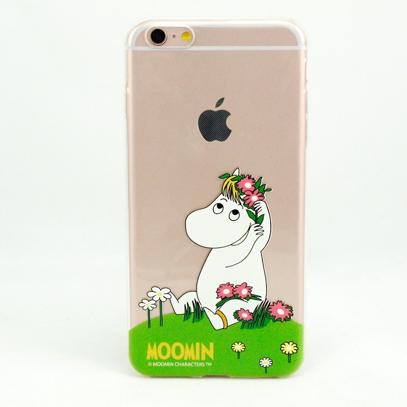 Moomin Moomin genuine authority -TPU phone case: [children] can Maximo Oliveros "iPhone / Samsung / HTC / ASUS / Sony / LG / millet / OPPO" - เคส/ซองมือถือ - ซิลิคอน สีเขียว