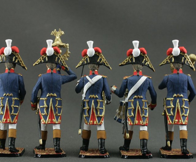 セット 7 ブリキの兵士手描きミニチュア置物 54 ミリメートル家の装飾 セット 7 ブリキの兵士手描きミニチュア置物 54 ミリメートル家の装飾