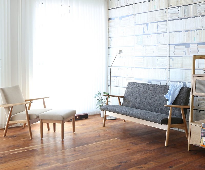 Asahikawa Furniture Miyata Sangyo JETHRO sofa - Chairs & Sofas - Wood Brown