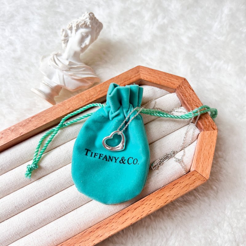 【日本中古】Vintage Tiffany & Co. Open Heart 心型純銀項鍊 - 項鍊 - 其他金屬 銀色