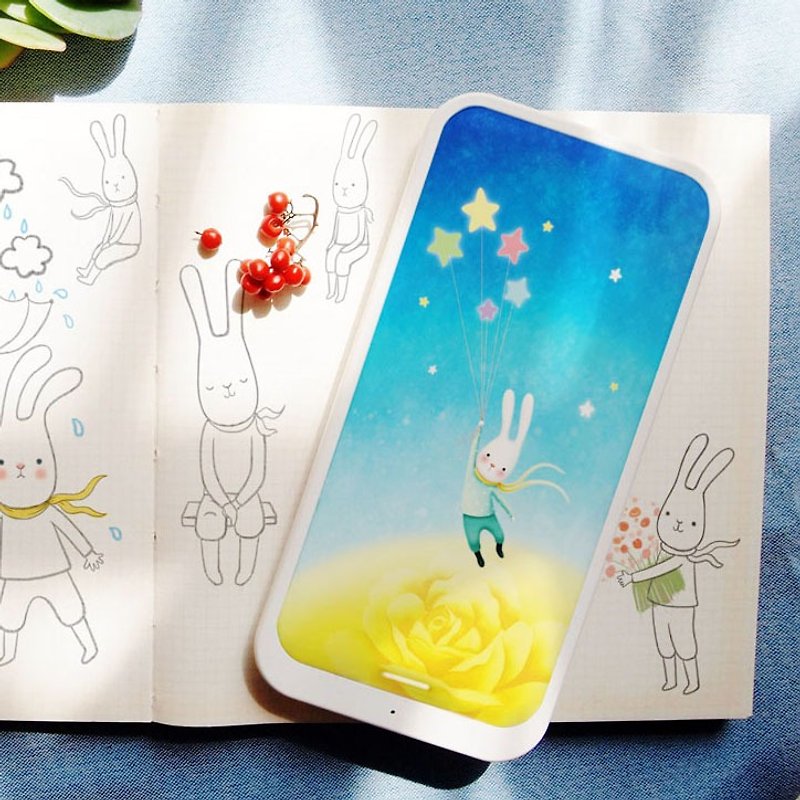 Painted Power Bank-Catching Meteors~Creative Gifts - Chargers & Cables - Plastic 