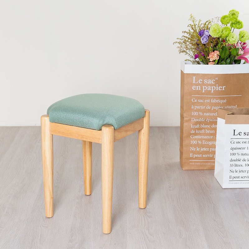 [Qile Sen live] Yami chair stool/makeup stool/home stool/solid wood chair stool - Other Furniture - Wood 