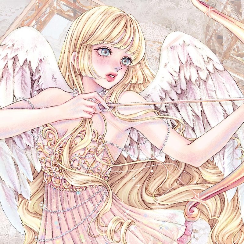 Angel sticker (5color) - 貼紙 - 紙 