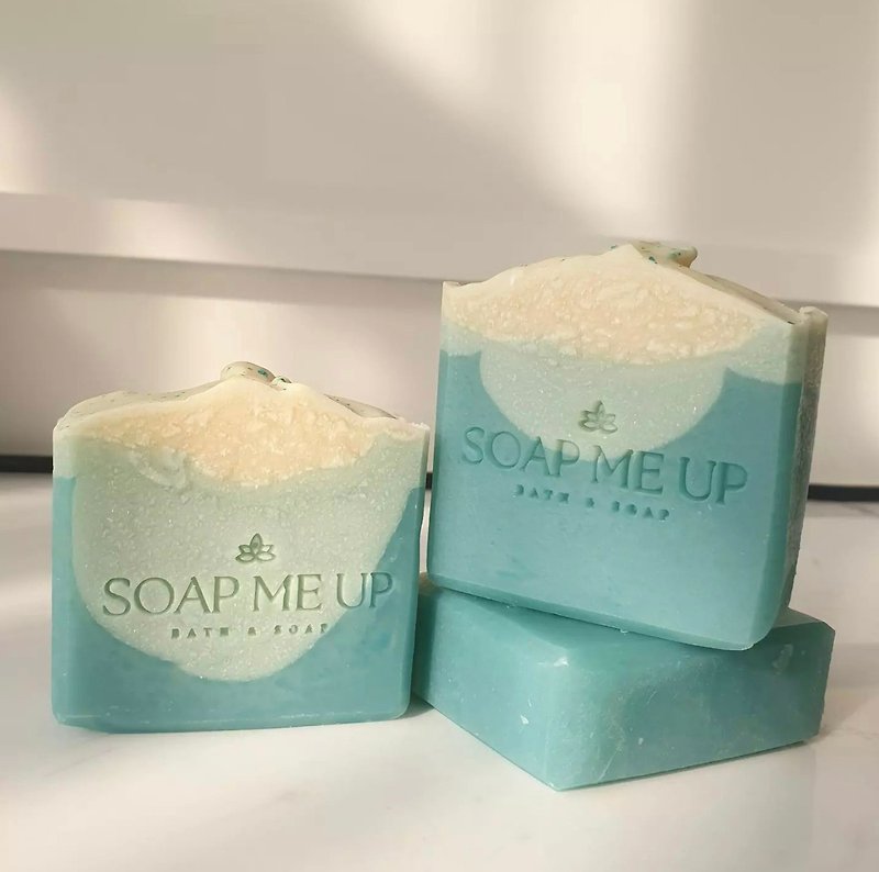 Natural handmade Soap - Ocean Kiss - สบู่ - วัสดุอื่นๆ สีน้ำเงิน