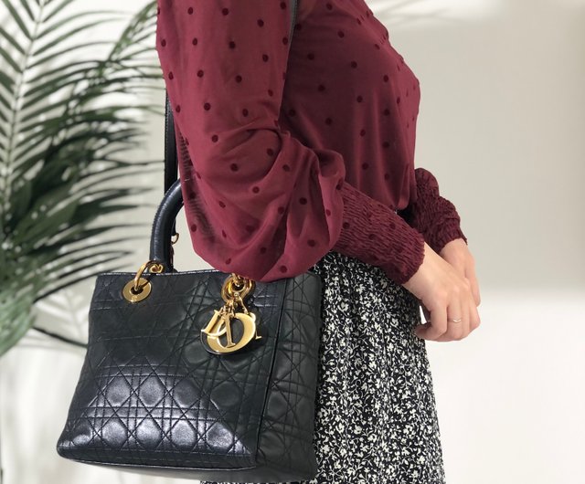 Dior ブラック ハンドバッグ DIOR | ウィメンズ すべてのバッグ｜ハイブランド バッグ
