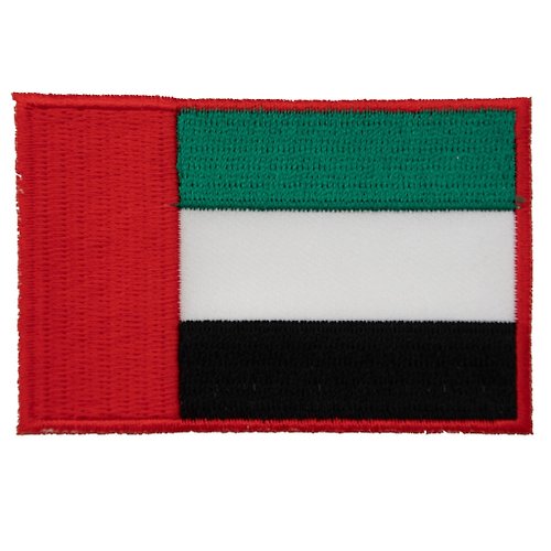 A-ONE 阿拉伯聯合大公國 補丁貼 阿聯酋 UAE 電繡士氣章 刺繡布章 熨燙
