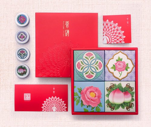 香磚 Perfume Tiles 【大方禮盒組】15ml/四入/9款香味任選