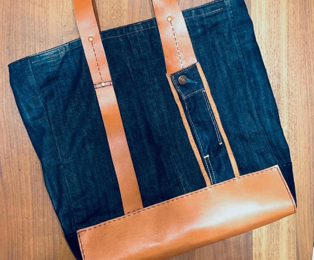 Denim Tote, Unique Sustainable Bags