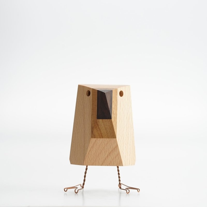 Weiyi Design / Wood Birds-Wah Suo - Items for Display - Wood Brown