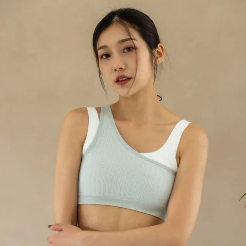 時尚雙色美型運動背心 一款三色 - 背心/無袖上衣 - 其他材質 多色