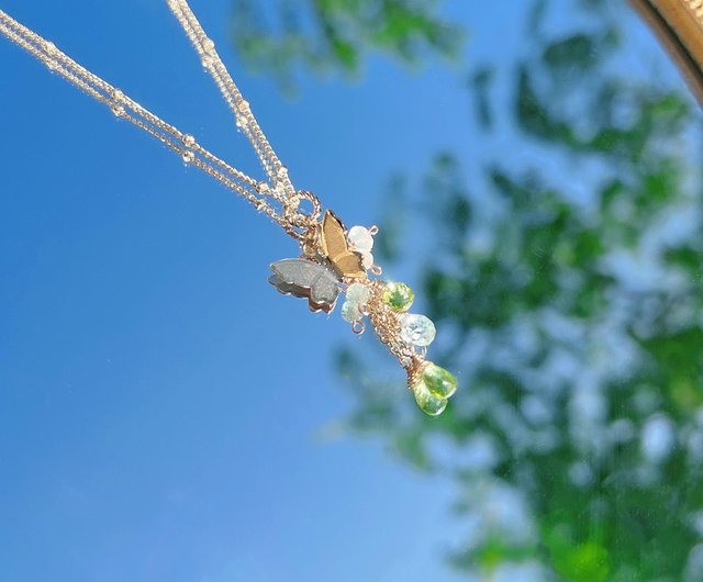 サンタマリアアクアマリン0.1ct 3mm K18YG ミルフレーム