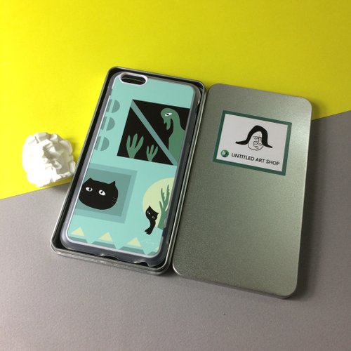 Meow ~ Original Illustration phone case / Christmas / Christmas gift / exchange gift