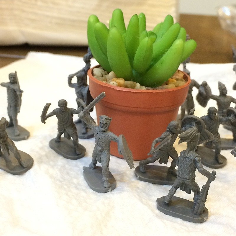 Little things: ancient civilization battle series little people_model - Items for Display - Paper Gray