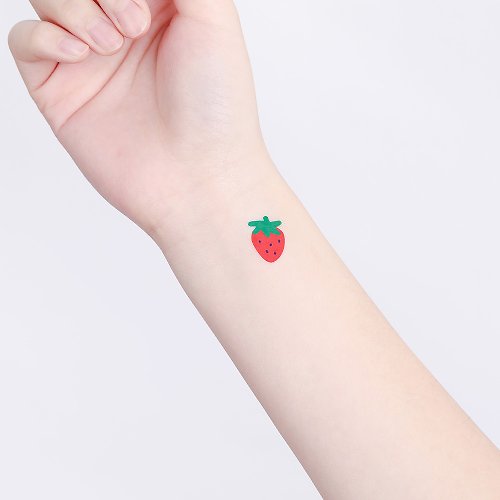Surprise 紋身便利店 刺青紋身貼紙 - 草莓 Surprise Tattoos 2入
