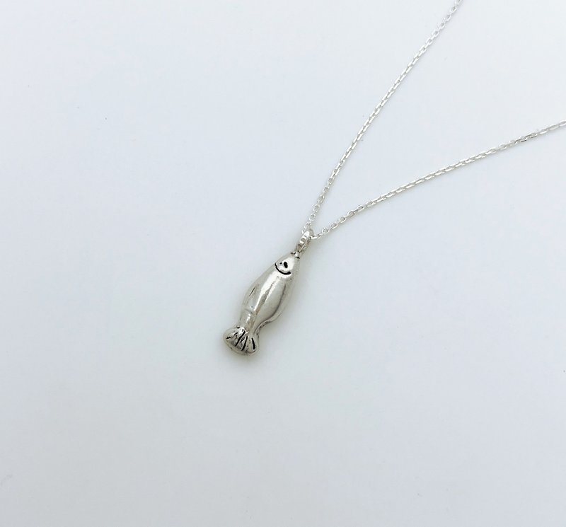 Every year there is a fish necklace - Necklaces - Sterling Silver Silver