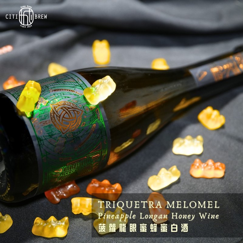 TRIQUETRA MELOMEL - Pineapple Longan Honey Wine - แอลกอฮอล์ - อาหารสด 