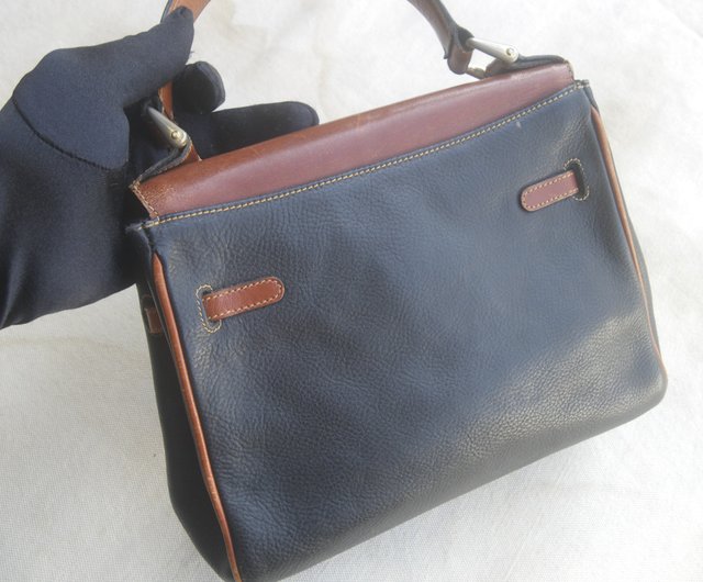 OLD-TIME] Early second-hand antique bags Italian-made PRADA messenger bag -  Shop OLD-TIME Vintage & Classic & Deco Storage - Pinkoi