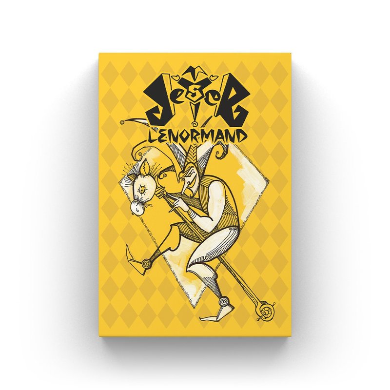 Jester Lenormand, 36 Cards Oracle Deck - 桌遊/卡牌 - 紙 