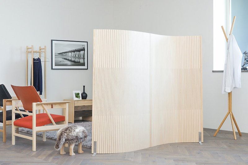 Asahikawa Furniture Takumi Industrial Arts FLEX PARTITION - Items for Display - Wood 