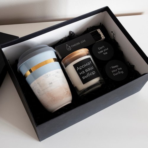 Ceramic travel mugs set, candle gift set, aroma gift set, Mug with lid  ceramic - Shop Soul in Ceramic Pottery & Ceramics - Pinkoi