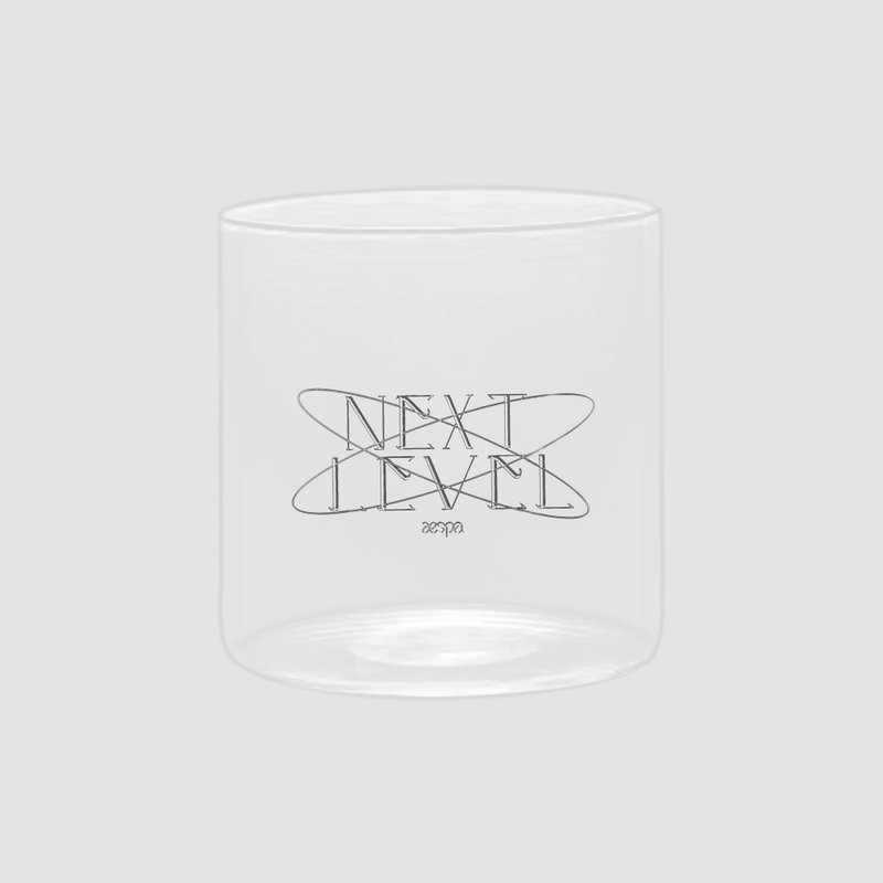 【Fan's Club系列】玻璃杯訂製 偶像logo玻璃杯  kpop周邊產品訂 - 玻璃杯 - 玻璃 銀色
