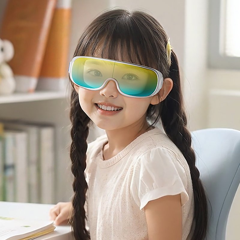 【送料無料】Skg Children's Eye Protection Device E7-1 Hot Compress to Relief Fatigue Student Eye マッサージャー - その他 - その他の素材 