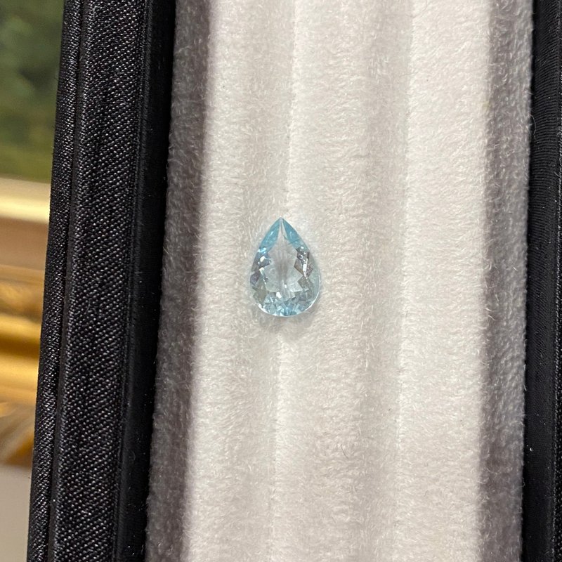 【Stone】Aquamarine 1.37ct LAQ32 - สร้อยคอ - เครื่องเพชรพลอย สีน้ำเงิน