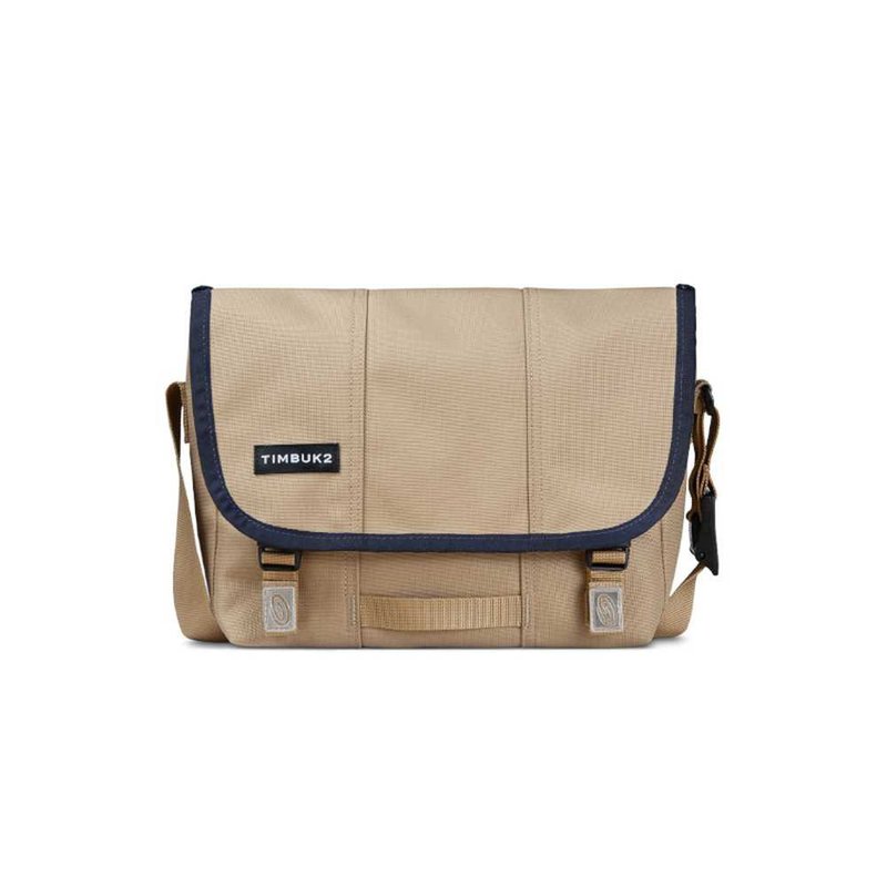 TIMBUK2 CLASSIC MESSENGER ECO Classic Messenger Bag XS - Beige. Contrasting edges - Messenger Bags & Sling Bags - Other Materials Khaki