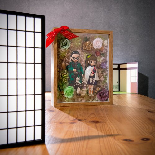 In stock] Demon Slayer: Kimetsu no Yaiba doll photo frame Tanjiro