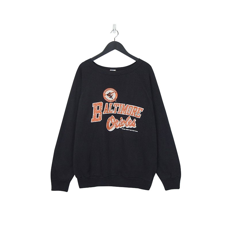 A‧PRANK :DOLLY :: Brand Champion Black Baltimore Orioles Vintage University T(T803004) - Women's T-Shirts - Cotton & Hemp Black