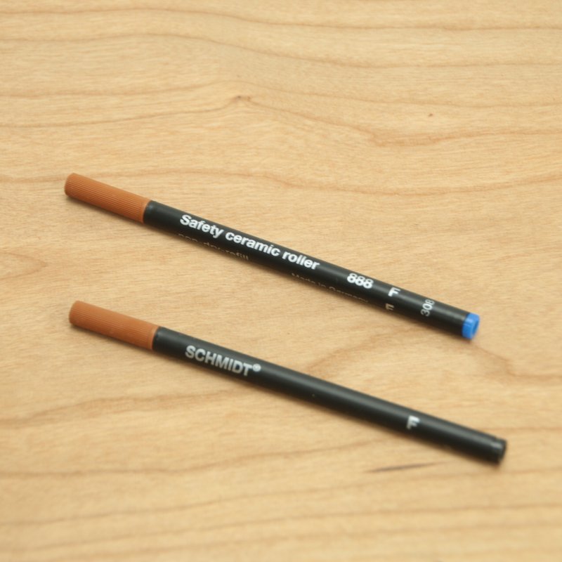 德國施密特SCHMIDT 888F 鋼珠筆 筆芯 (黑色/藍色) - 鋼珠筆 - 其他材質 黑色