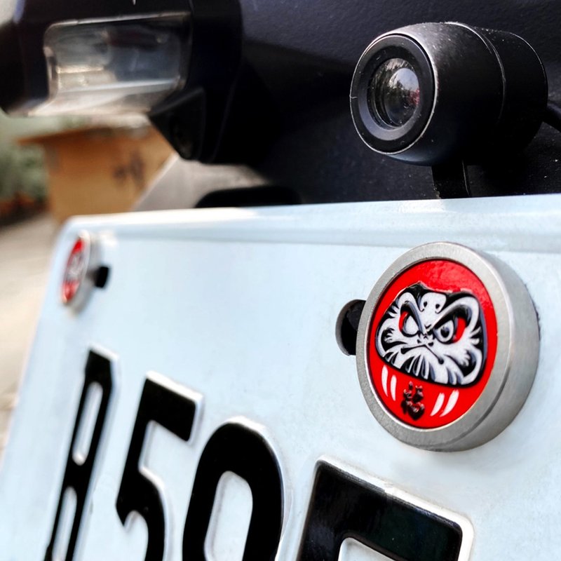 機車車牌螺絲 摩托車螺絲 大牌螺絲 1組2顆螺絲 不銹鋼材質 - 其他 - 不鏽鋼 