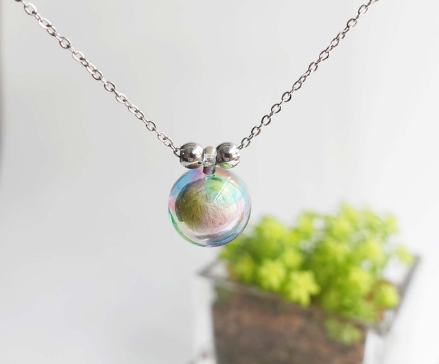 Soap Glass Necklace