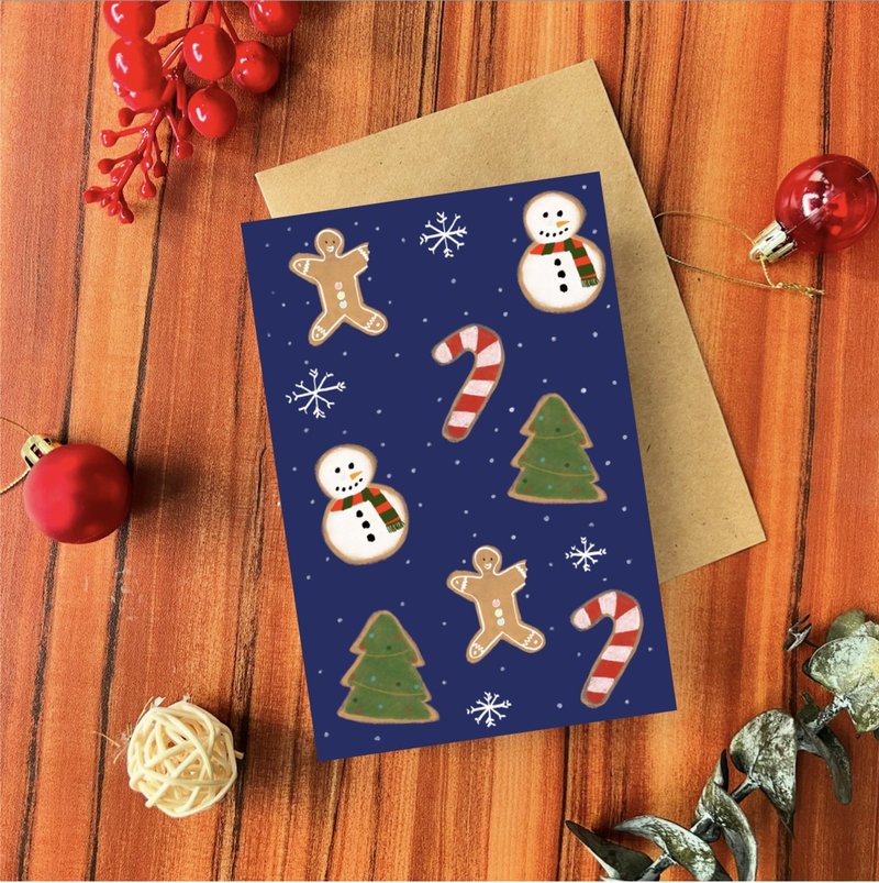 Christmas Cookies Card - Cards & Postcards - Paper Multicolor