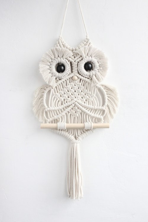 Macrame Pattern - PDF Download - Mini Owl Keychain - ENGLISH – Macrame  Spaghetti