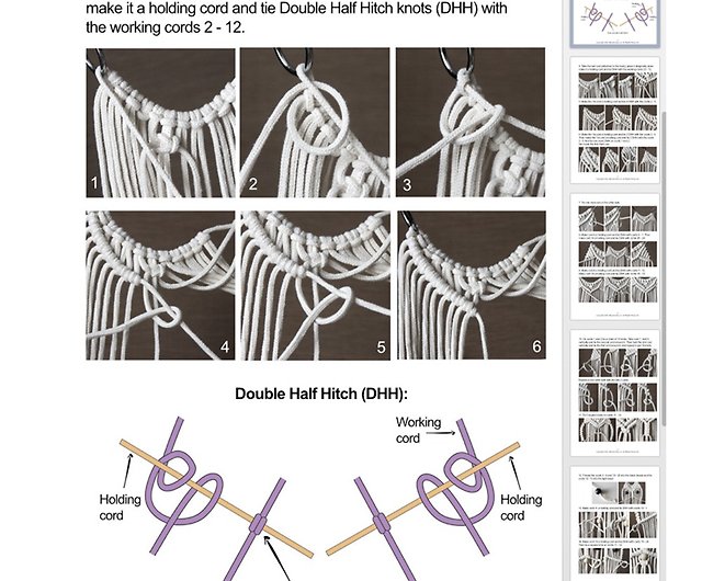 Macrame Pattern - PDF Download - Mini Owl Keychain - ENGLISH – Macrame  Spaghetti